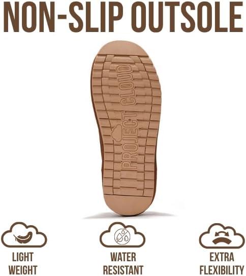 imageProject Cloud 100 Genuine Leather Ankle Boots for Women Water Resistant with Memory Foam Insole Winter Boots for Women Trending Shoes ampamp Comfortable Womens Ankle Boots HippyMocha Suede