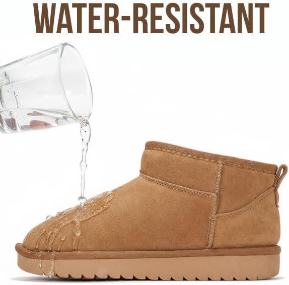 imageProject Cloud 100 Genuine Leather Ankle Boots for Women Water Resistant with Memory Foam Insole Winter Boots for Women Trending Shoes ampamp Comfortable Womens Ankle Boots HippyChestnut