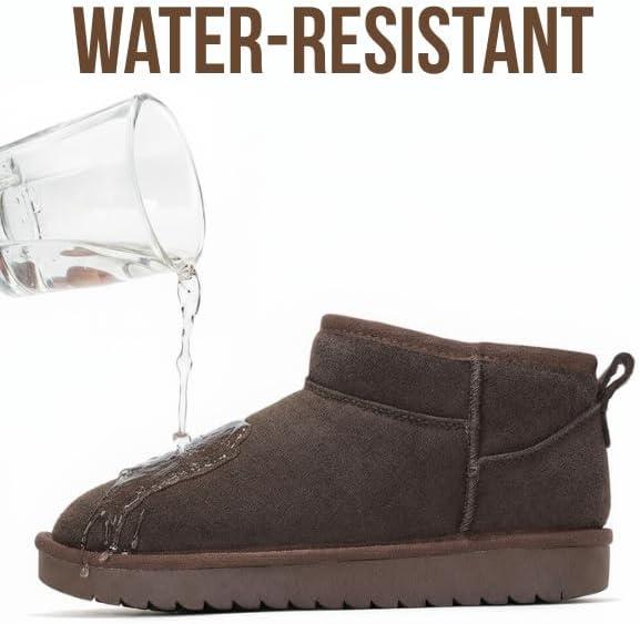 imageProject Cloud 100 Genuine Leather Ankle Boots for Women Water Resistant with Memory Foam Insole Winter Boots for Women Trending Shoes ampamp Comfortable Womens Ankle Boots HippyChoco Brown Suede