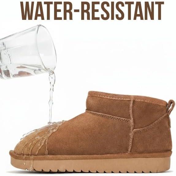 imageProject Cloud 100 Genuine Leather Ankle Boots for Women Water Resistant with Memory Foam Insole Winter Boots for Women Trending Shoes ampamp Comfortable Womens Ankle Boots HippyMocha Suede