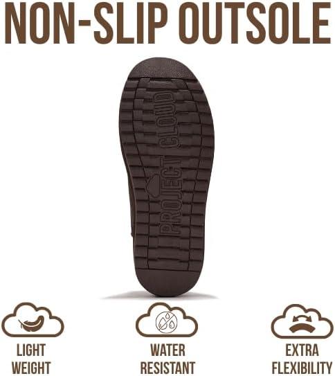 imageProject Cloud 100 Genuine Leather Ankle Boots for Women Water Resistant with Memory Foam Insole Winter Boots for Women Trending Shoes ampamp Comfortable Womens Ankle Boots HippyChoco Brown Suede