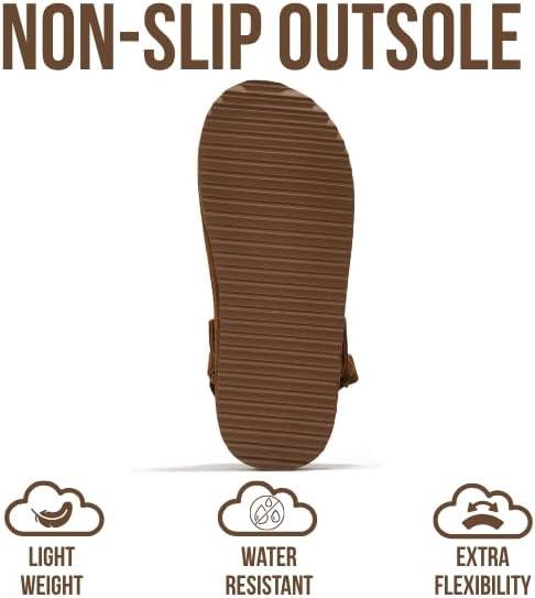 imageProject Cloud 100 Genuine Leather Clogs for Women Memory Foam Womens Clogs ampamp Mules with Adjustable Straps Lightweight Platform Shoes NonSlip Slides Goldstar CHSTNUT 75 Chestnut