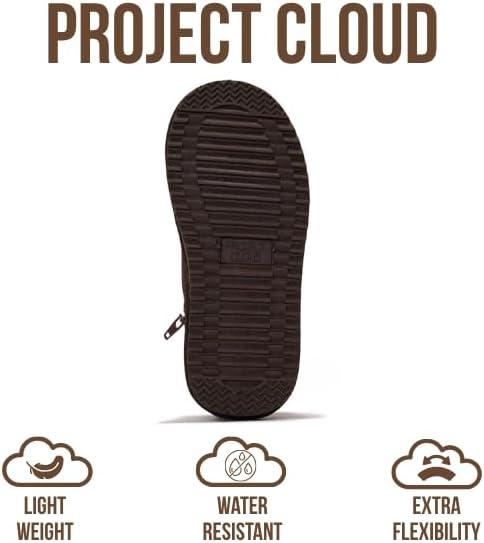 imageProject Cloud 100 Genuine Leather Girls Boots Water Resistant ampamp Lightweight Ankle Boots with Memory Foam Cozy ampamp Fur Non Slip Kids Boots for Girls ampamp Boys Perfect for FallChocobrown Suede