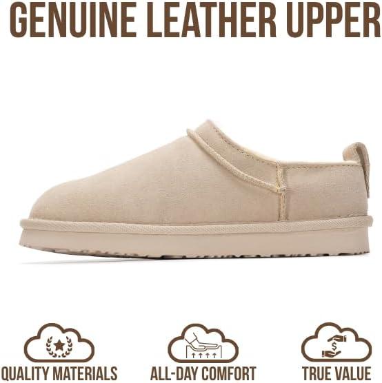 imageProject Cloud 100 Genuine Leather Micro Boots for Women Water Resistant Womens Boots with Memory Foam Insole Slip On Fall Shoes for Women 2025 for AllDay Comfort HIPSTERWheat Suede