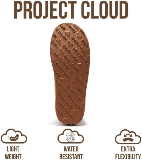 imageProject Cloud 100 Genuine Leather Womens Ankle Boots Memory Foam Insole Boots for Women and NonSlip Laceup Fall Winter Boots for Women JuleeTan