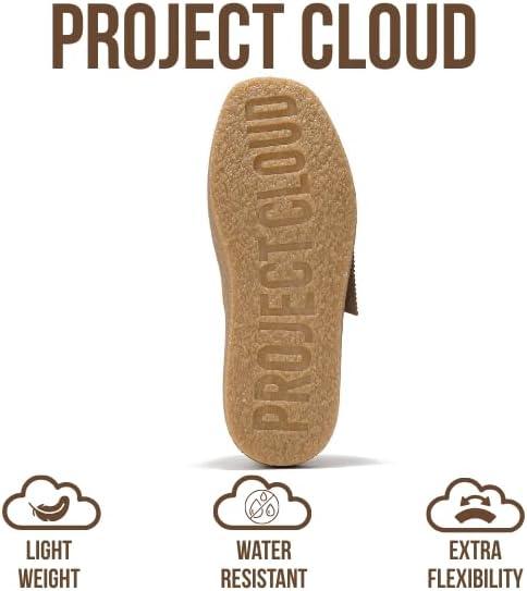 imageProject Cloud 100 Genuine Leather Womens Shoes NonSlip Platform Loafers for Women with Memory Foam Insole Stylish Oxford Fall Shoes for Women 2025 WALLYCHUNKYTan Suede