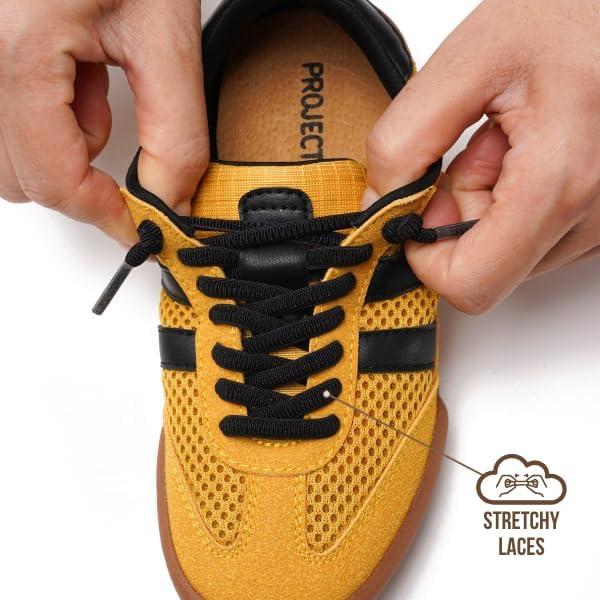 imageProject Cloud Kids Shoes for Girls ampamp Boys Easy Slip On Kids Sneakers for Boys ampamp Girls Shoes with Memory Foam Insole Non Slip and Lightweight Kids Sneakers Little VerdictMustard