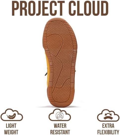 imageProject Cloud Kids Shoes for Girls ampamp Boys Easy Slip On Kids Sneakers for Boys ampamp Girls Shoes with Memory Foam Insole Non Slip and Lightweight Kids Sneakers Little VerdictMustard