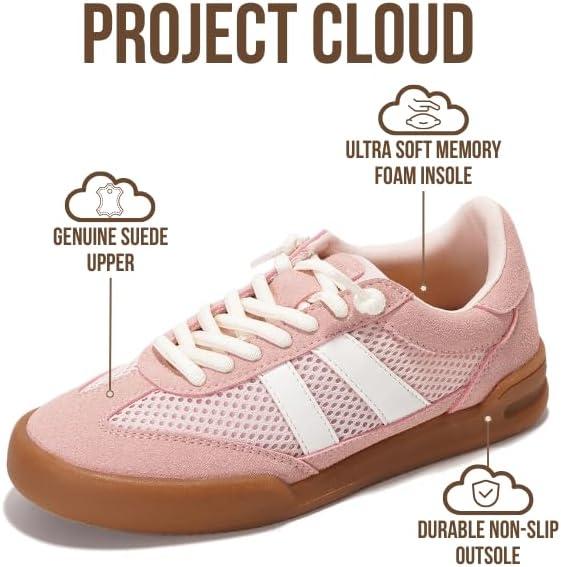 imageProject Cloud Kids Shoes for Girls ampamp Boys Easy Slip On Kids Sneakers for Boys ampamp Girls Shoes with Memory Foam Insole Non Slip and Lightweight Kids Sneakers Little VerdictPink