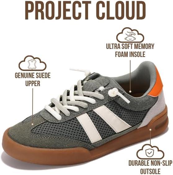 imageProject Cloud Kids Shoes for Girls ampamp Boys Easy Slip On Kids Sneakers for Boys ampamp Girls Shoes with Memory Foam Insole Non Slip and Lightweight Kids Sneakers Little VerdictOlive