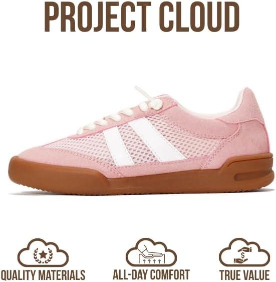 imageProject Cloud Kids Shoes for Girls ampamp Boys Easy Slip On Kids Sneakers for Boys ampamp Girls Shoes with Memory Foam Insole Non Slip and Lightweight Kids Sneakers Little VerdictPink