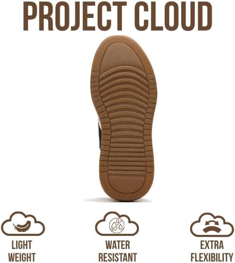 imageProject Cloud Platform Girls Sneakers Lightweight Memory Foam Insole Laceup Kids Shoes with Trendy Styles NonSlip Fashion Platform Boys and Girls Shoes Little NitaWhite