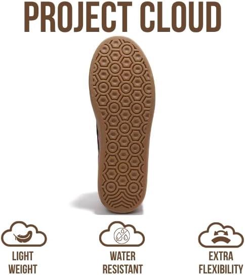 imageProject Cloud Platform Sneakers for Women Footwear Memory Foam Insole Womens Shoes Lightweight and NonSlip Sole Lace Up Fashion Sneakers DodgePink Mult