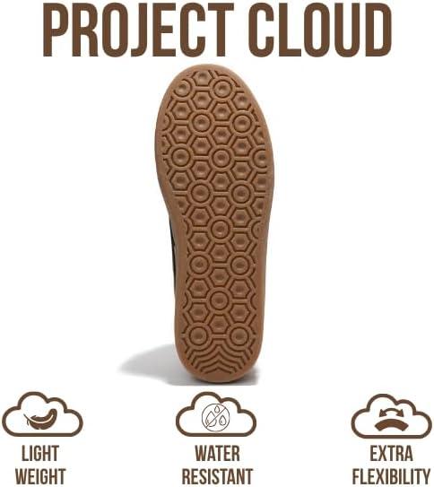 imageProject Cloud Platform Sneakers for Women Footwear Memory Foam Insole Womens Shoes Lightweight and NonSlip Sole Lace Up Fashion Sneakers DodgeTan