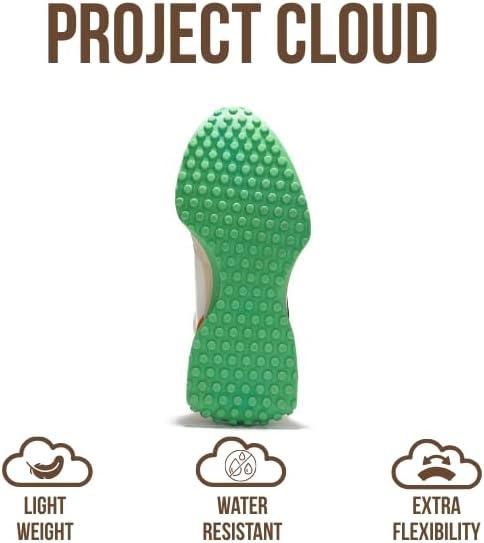 imageProject Cloud Trendy Sneakers for Women Memory Foam and NonSlip Comfortable Casual Ladies Shoes for Womens Fashion Sneakers Lightweight Laceup Shoes LeccoMulticolor