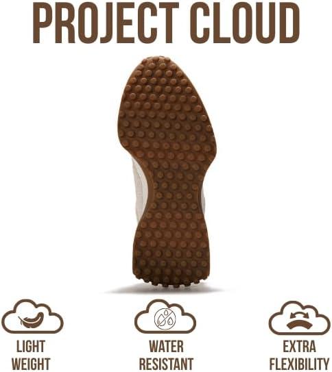 imageProject Cloud Trendy Sneakers for Women Memory Foam and NonSlip Comfortable Casual Ladies Shoes for Womens Fashion Sneakers Lightweight Laceup Shoes LeccoCream