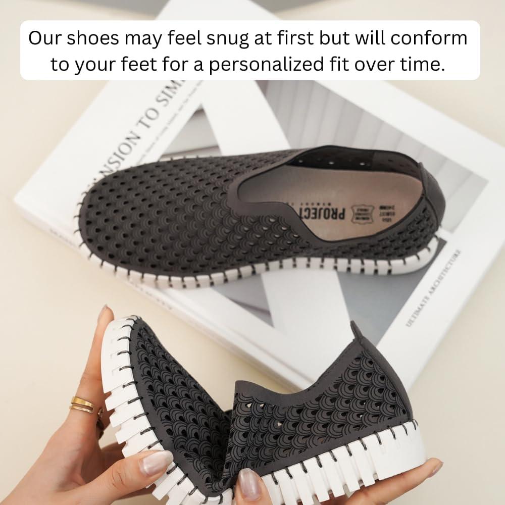 imageProject Cloud Womens Shoes Lightweight Summer Loafers for Women with Memory Foam Insole Stylish ampamp Comfortable Womens Loafers Perfect Summer Shoes for Women 2025 LilyGrey