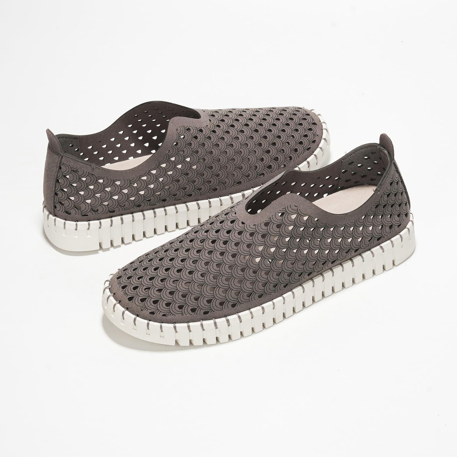 imageProject Cloud Womens Shoes Lightweight Summer Loafers for Women with Memory Foam Insole Stylish ampamp Comfortable Womens Loafers Perfect Summer Shoes for Women 2025 LilyGrey