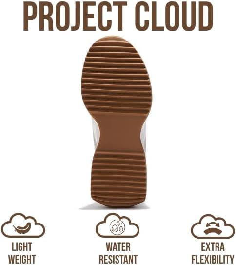 imageProject Cloud Womens Sneakers Memory Foam Insole and Lightweight Spring Shoes NonSlip Lace Up Trendy Shoes Fashion Sneakers for Women 2025Greybalinda