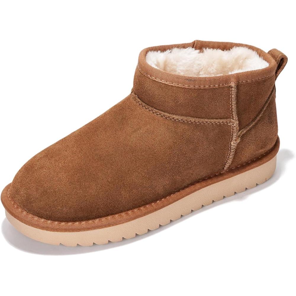 imageProject Cloud 100 Genuine Leather Ankle Boots for Women  Water Resistant with Memory Foam Insole Winter Boots for Women  Trending Shoes ampamp Comfortable Womens Ankle Boots HippyMocha Suede