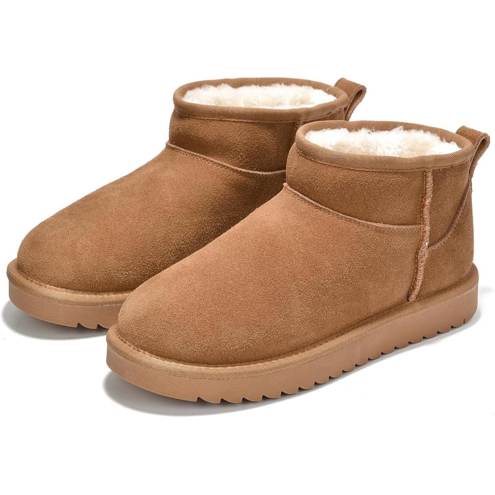 imageProject Cloud 100 Genuine Leather Ankle Boots for Women  Water Resistant with Memory Foam Insole Winter Boots for Women  Trending Shoes ampamp Comfortable Womens Ankle Boots HippyChestnut