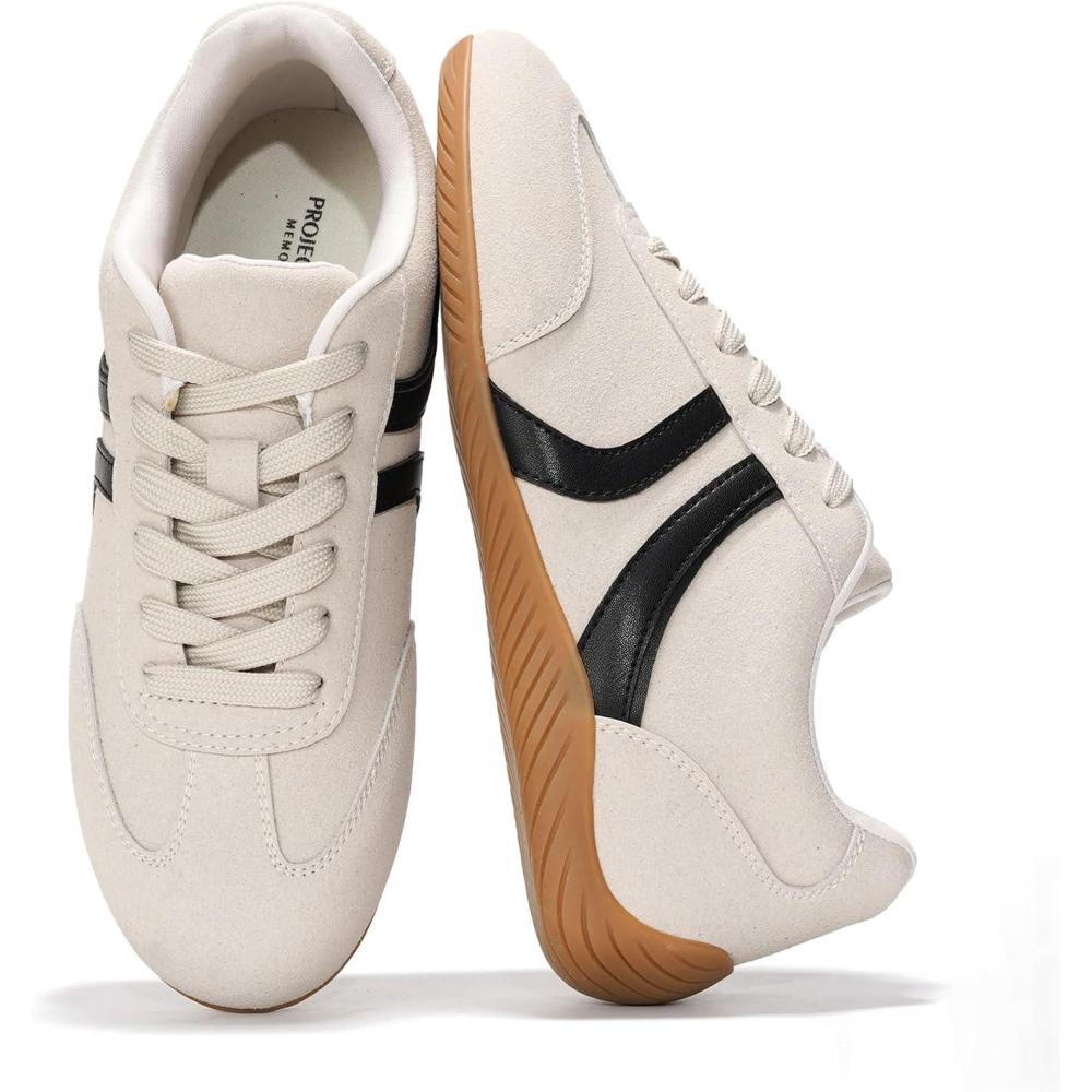 imageProject Cloud Barefoot Shoes Women  Memory Foam LaceUp Womens Sneakers  Lightweight ampamp Non Slip Womens Shoes Casual  AllDay Womens Fashion Sneakers for 2025 GoalWhite