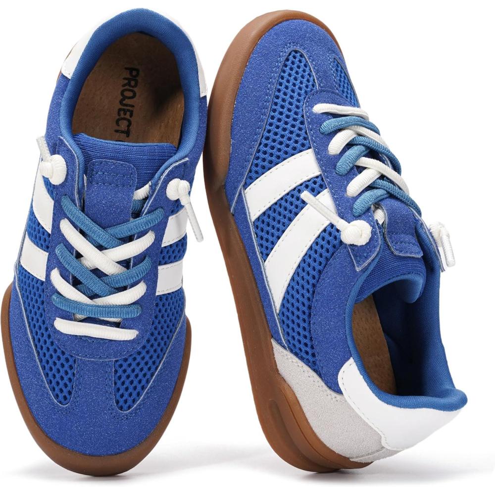 imageProject Cloud Kids Shoes for Girls ampamp Boys Easy Slip On Kids Sneakers for Boys ampamp Girls Shoes with Memory Foam Insole Non Slip and Lightweight Kids Sneakers Little VerdictCobalt