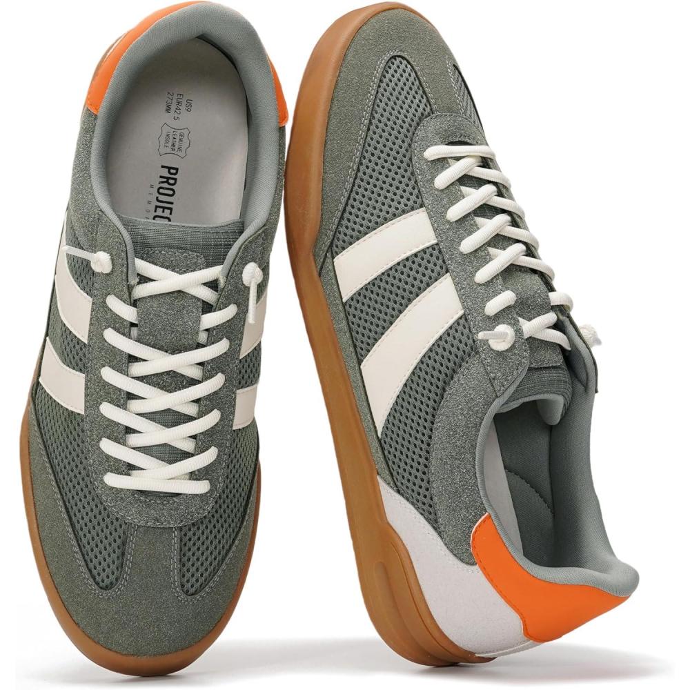 imageProject Cloud Mens Shoes Memory Foam Insole Mens Sneakers Lightweight ampamp Non Slip Lace Up Casual Shoes for Men Everyday Fashion Men Sneakers HIS VerdictOlive