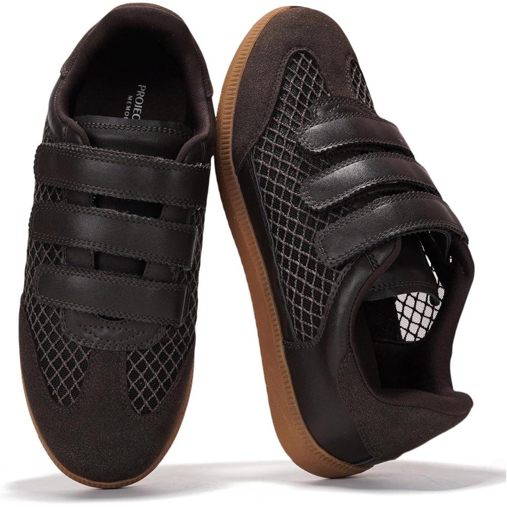 imageProject Cloud Sneakers for Women  Stylish ampamp Comfortable Womens Fashion Sneakers with Memory Foam Insole  Non Slip ampamp Lightweight Womens Shoes  Fashion Shoes for Women 2025 YsabelleBrown Mesh