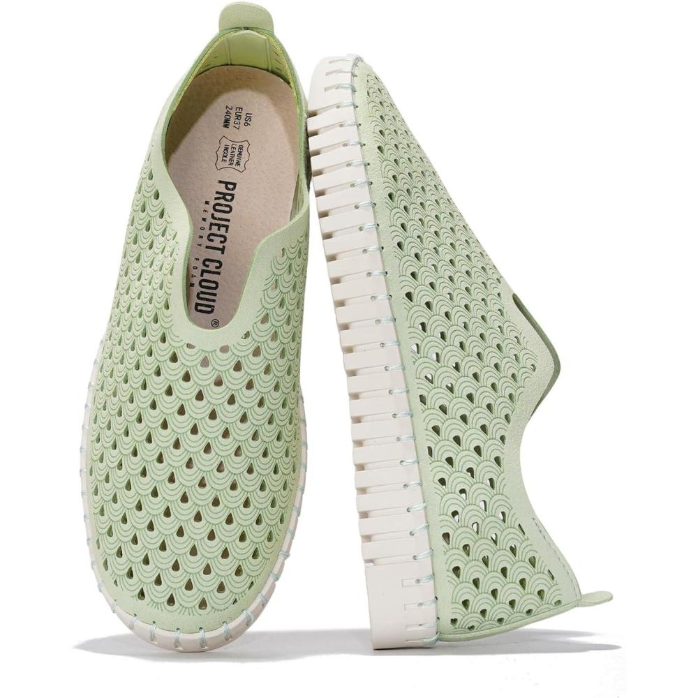 imageProject Cloud Womens Shoes Lightweight Summer Loafers for Women with Memory Foam Insole Stylish ampamp Comfortable Womens Loafers Perfect Summer Shoes for Women 2025 LilyMint