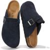Navy Suede