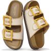 Beige-yellow Buckle
