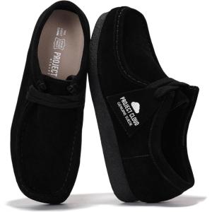 Project Cloud 100% Genuine Leather Womens Shoes – Memory Foam Insole Oxford Shoes For Women Footwear – Lightweight Anti-Slip Sole Casual Work Loafers with Lace (Wally)(Black)