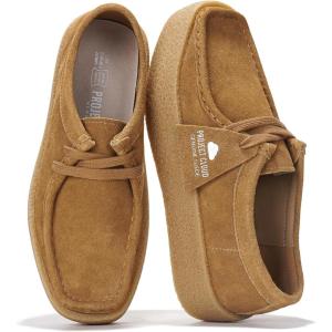 Project Cloud 100% Genuine Leather Womens Shoes – Non-Slip Platform Loafers for Women with Memory Foam Insole – Stylish Oxford Fall Shoes for Women 2025 (WALLYCHUNKY)(Tan Suede)