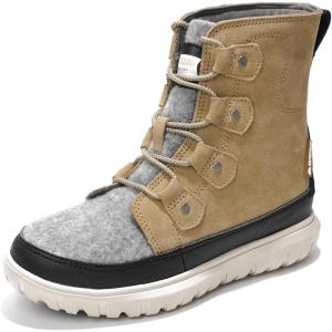 Project Cloud 100% Genuine Leather Womens Snow Boots- Genuine Leather Waterproof Memory Foam Insole and Non-Slip Winter Snow Boots For Women Footwear – Outdoor Shoes (Leonora)(Taupe)