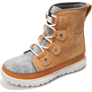 Project Cloud 100% Genuine Leather Womens Snow Boots- Genuine Leather Waterproof Memory Foam Insole and Non-Slip Winter Snow Boots For Women Footwear – Outdoor Shoes (Leonora)(Camel)