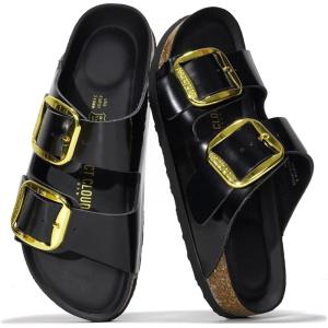 Project Cloud Genuine Leather Flat Sandals for Women 2025 Comfortable Beach Essentials Womens Sandals Memory Foam Vacation Essentials Slides for Women Footwear (Santorini)(Black Patent)