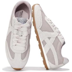 Project Cloud Leather Barefoot Shoes Women – Memory Foam Lace-Up Womens Sneakers – Lightweight & Non Slip Womens Shoes Casual – All-Day Women’s Fashion Sneakers for 2025(Grey)