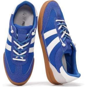 Project Cloud Mens Shoes – Memory Foam Insole Mens Sneakers – Lightweight & Non Slip Lace Up Casual Shoes for Men – Everyday Fashion Men Sneakers (HIS Verdict)(Cobalt)