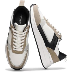 Project Cloud Mens Shoes – Memory Foam Insole Walking Shoes for Men – Comfortable Non Slip Mens Sneakers – Lightweight Casual Sneakers for Men – Stylish Everyday Footwear (Kurt)(White)