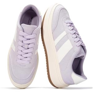 Project Cloud Platform Sneakers for Women – Lightweight Memory Foam Insole Womens Sneakers – Non-Slip Fashion Sneakers for Women Footwear – Women’s Fashion Platform Shoes (Nita)(Sweet Purple)