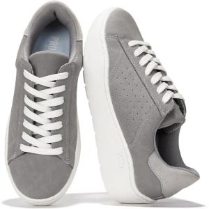 Project Cloud Platform Sneakers for Women – Lightweight Womens Sneakers with Memory Foam Insole – Non Slip Lace-Up Womens Shoes – Perfect Summer Shoes for Women 2025 (Bossy)(Light Grey)