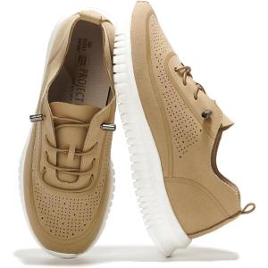 Project Cloud Shoes for Women – Lightweight Sneakers for Women with Leather Insole – Womens Slip on Shoes with Memory Foam – Machine Wash & Sockless Wear Shoes (Daisy)