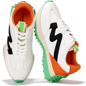 Project Cloud Trendy Sneakers for Women – Memory Foam and Non-Slip Comfortable Casual Ladies Shoes for Womens Fashion Sneakers – Lightweight Lace-up Shoes (Lecco)(Multicolor)