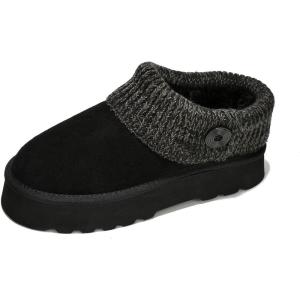 Project Cloud Womens Slippers with Memory Foam House Shoes & Fuzzy Slippers – Non-slip Fur Lining House Shoes for Women Footwear (Aspened)