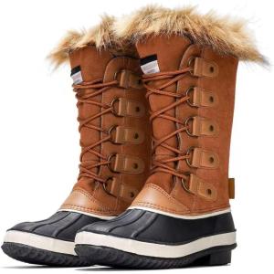 Project Cloud Womens Snow Boots – 100% Genuine Leather Memory Foam Insole Fur Mid-Calf Winter Snow Boots for Women Footwear – Lightweight Non-Slip Outdoor Shoes (Ventura)(Tan)