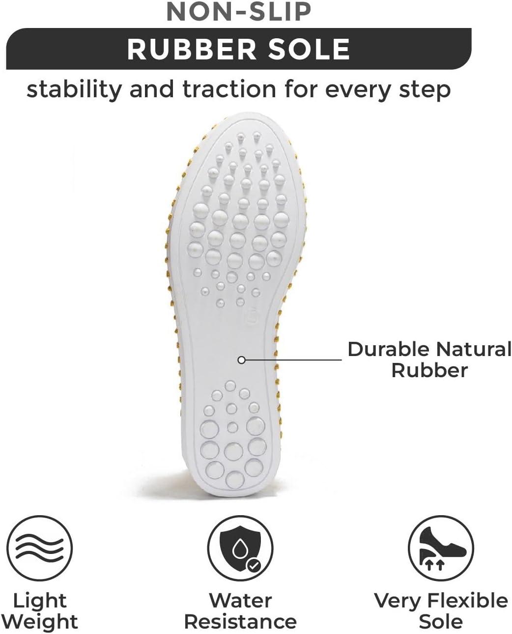 imageProject Cloud Flats for Women Footwear Memory Foam ampamp Flexible Outsole Loafers for Womens Fashion Sneakers Womens Shoes Sockless Wear Machine Wash Shoes for Women PetuniaYellow