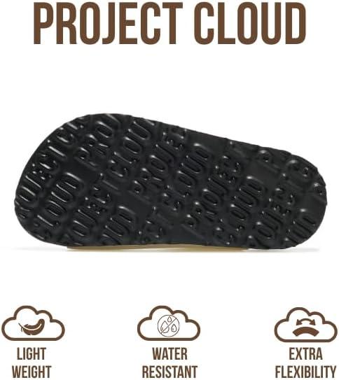 imageProject Cloud 100 Genuine Leather Kids Sandals Natural Cork Footbed NonSlip Slides for Kids Lightweight Boys amp Girls Sandals WaterResistant Girls amp Boys SandalsLittle Santorini Rosegold Leather